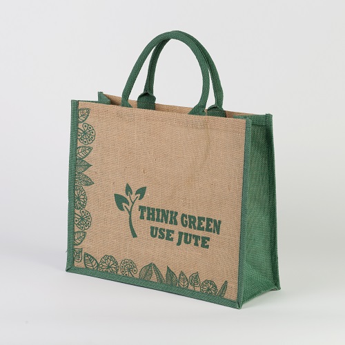 Go Green - Eco Friendly Jute Bag - WBG0088